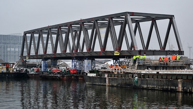 Brdowski Bridge in Szczecin