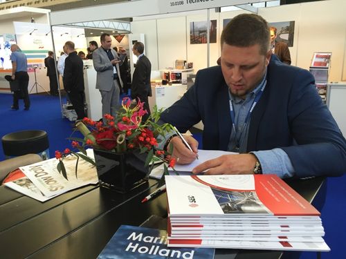 SEC Group representatives visited the Trade Offshore Energy Exhibition & Conference in RAI Centre/ Amsterdam, Netherlands