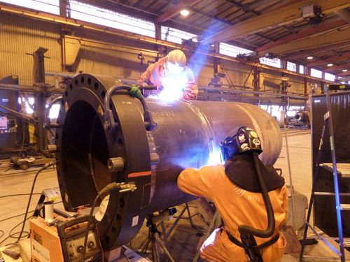 Our group of welders and fitters completed the next stage of work on modules of the Nyhamna project in the Kvaerner yard in Stord